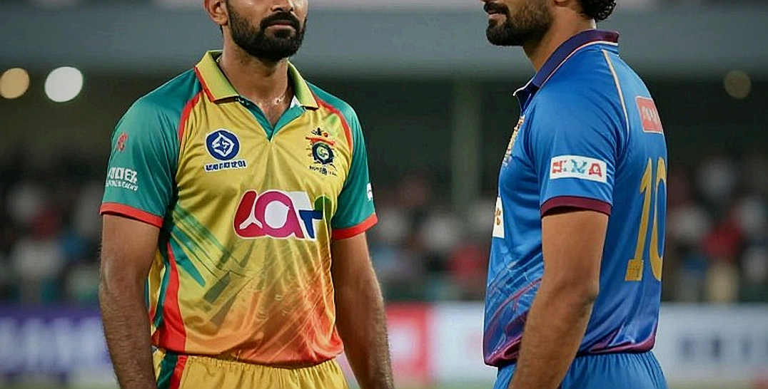 छक्कों का शोर और न्यूज़ीलैंड की ख़ामोशी: 118 के पावरप्ले के दो चेहरे छक्कों का शोर और न्यूज़ीलैंड की ख़ामोशी: 118 के पावरप्ले के दो चेहरे